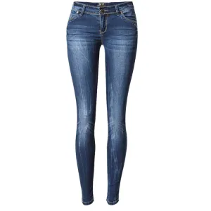 Elasticity Women's Jeans Slim Low Waisted Jeans Pencil Pants