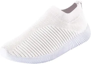 Low-Top Slip Ons Women's Fashion Sneakers Casual Running Shoes for Women Boots Slip On Shoes Casual Wedge Sneakers Black Tennis Shoe Loafers Dress Shoe