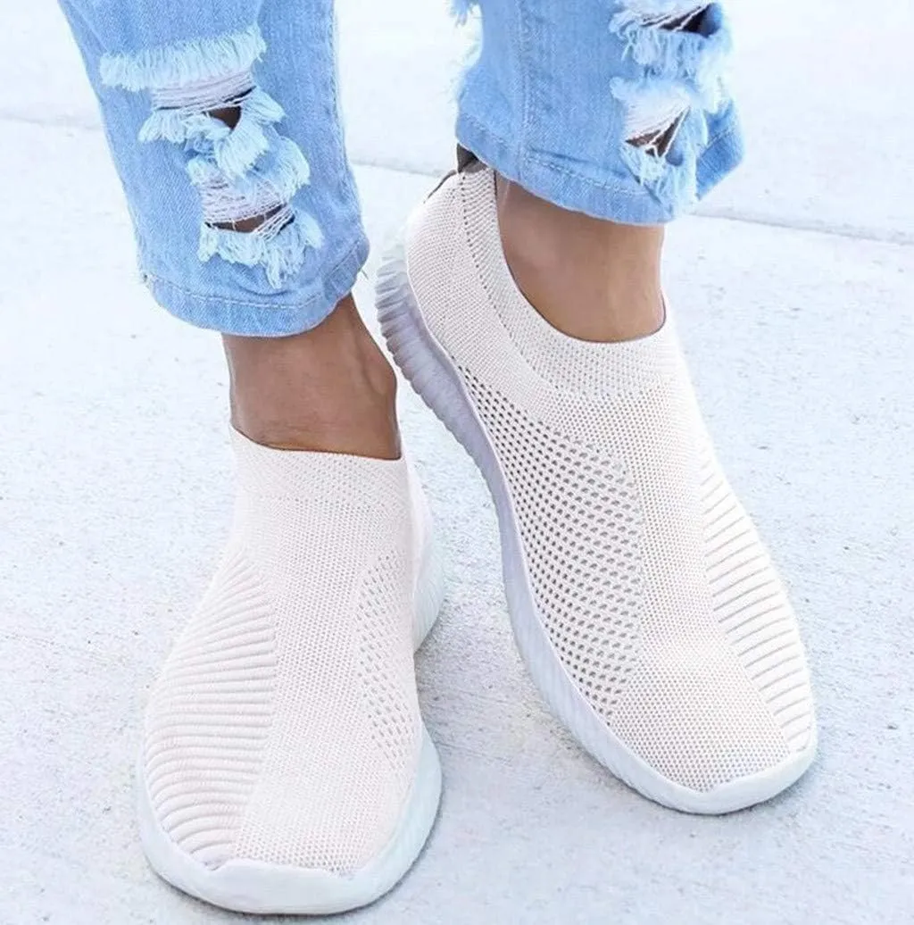 Low-Top Slip Ons Women's Fashion Sneakers Casual Running Shoes for Women Boots Slip On Shoes Casual Wedge Sneakers Black Tennis Shoe Loafers Dress Shoe