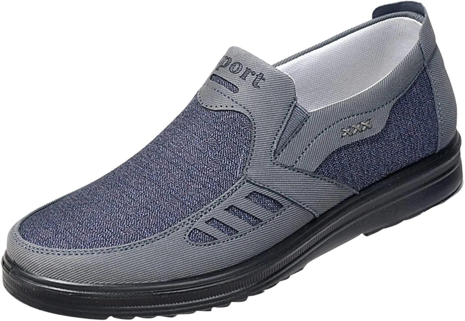 Men's Walking Shoes Soft Cushions Athletic Low Top Versatile Office Traveling Driving Men's Sneaker